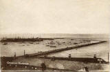 J M Postcard  -  Caledonia Series  -  Granton Breakwater and East Harbouro