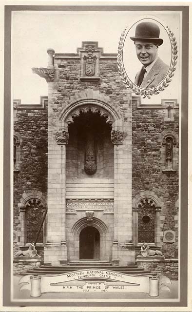 Postcard by Scholastic Co  -  The Scottish National War Memorial at Edinburgh Castle