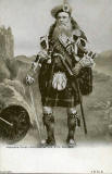 JRRE Postcard   -  Highland Chief in XVII Century Costume