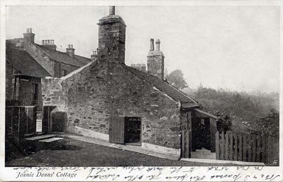 Patrick Thomson postcard  -  Jeanie Deans' Cottage