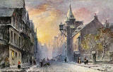 Raphael Tuck "Oilette" postcard  -  Canongate Tolbooth