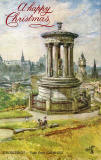 Tuck's "Oilette" postcard  -  Looking to the west from Calton Hill