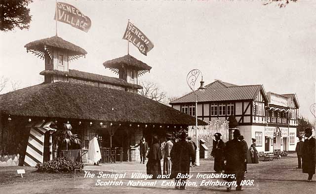 Post Card  -  Scottish National Exhibition, 1908  -  Valentine Souvenir Series