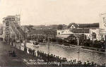 A Valentine "XL Series Real Photograph" Postcard  of the Water Chute at the Scottish National Exhibition, Edinburgh, 1908