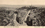 Valentine Postcard  -  Calton Hill and Leith Street