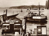 Valentine's Postcard  - Zoom in to the ferry 'Robert the Bruce' -  1934