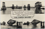 Postcard by Valentine  -   The Forth Bridge under construction