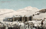 Postcard by Valentine & Co  -  Holyrood Palace in winter