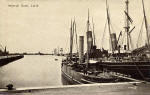 Imperial Dock, Leith  -  A Valentine Postcard, photographed 1902