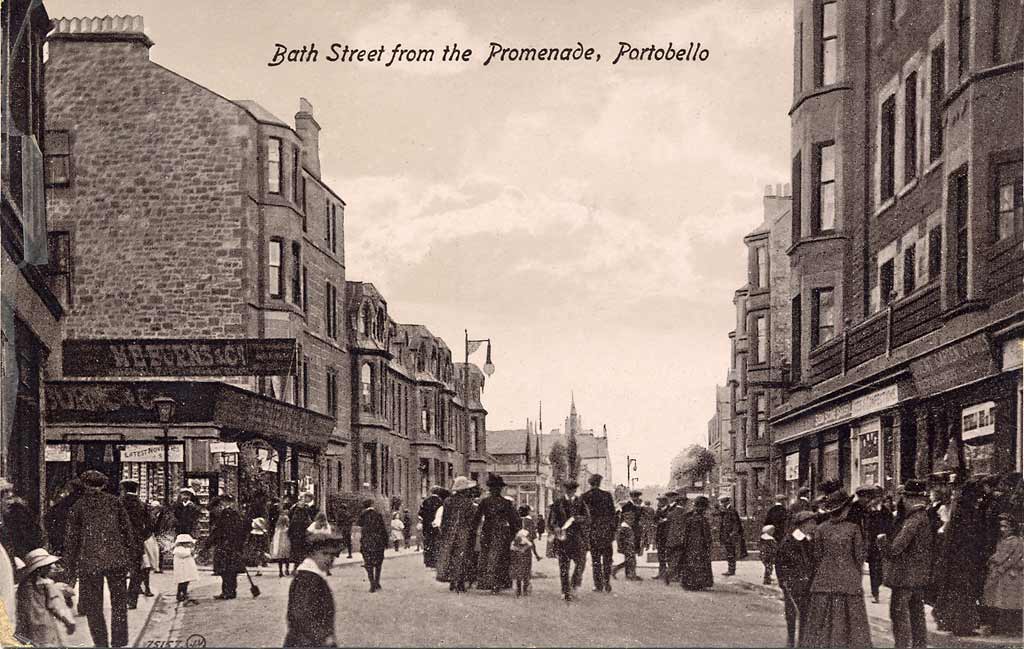 Post Card  -  Portobello Bath Street  -  Valentine