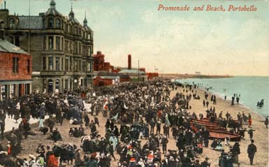 Post Card - Portobello Beach - James Valentine