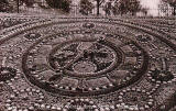 Postcard by Valentine  -  Floral Clock in Princes Street Gardens  -  1903