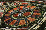 Floral Clock in Princes Street Gardens  -  1918