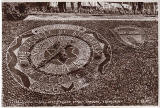 Floral Clock in Princes Street Gardens  -  1956