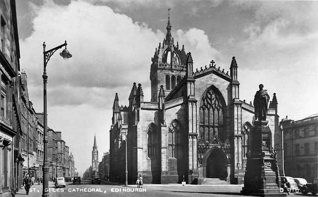 Raphael Tuck "Oilette" postcard  -  St Gile's Church