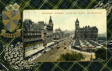 Valentine Postcard  -  Tartan Border  -  Campbell  -  Princes Street, East End