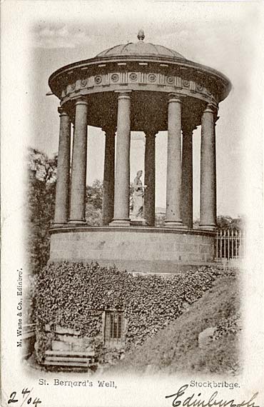 Postcard  -  M Wane & Co  - Spectators at the Royla Review in Holyrood Park  -  18 September 1905