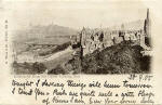 Postcard  -  M Wane & Co  -  Edinburgh from the Castle, looking east.