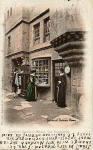 Marshall Wane  -  Postcard of an exhibit in the1886 Exhibition  -  Edinburgh Old Town, Cardinal Beaton's House