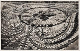 Postcard by WB - Floral Clock in Princes Street Garedens, 1923