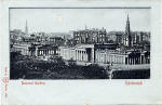 Postcard published by WH Berlin, with many small cut-out windows and moon, to be held up to the light   -  The National Galleries