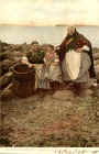Post Cards  -  Three Generations of Newhaven Fishwives  -  George Washington Wilson