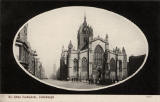 Post Card  -  St Giles' Cathedral  -  George Washington Wilson