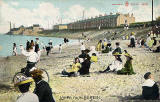WR&S Postcard  -  posted 1918  -  Joppa from the Beach