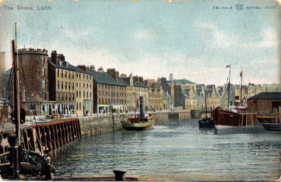 Post Card - The Shore, Leith
