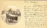 Postcard from a friend sent to Marjory Edward, daughter of John Donaldson Edward