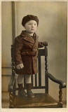 Hand-tinted postcard from one of Jerome's studios  - 1933 -  Lewis Thomas John Morgan