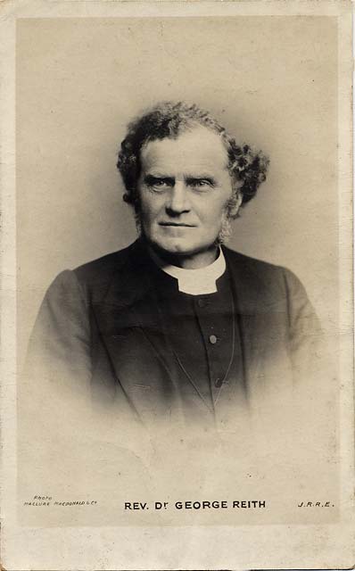 John R Russell: A postcard portrait of Rev Dr A Wallace Williamson taken by S Webster