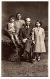 Photo from the studio of Robert McLelland  -  Family Group, possiblyy with Grandfather.