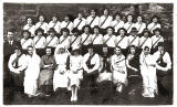 Postcard Portrait from Morrison's Studio  -  A group of girls.  Who are they?