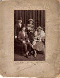 Postcard Portrait of a Wedding taken by Morrison's Studio