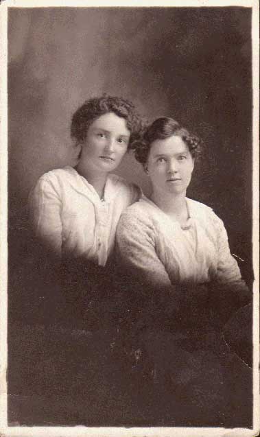 Christina Fraser and Catherine Fraser Carbray