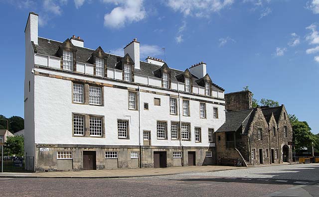 Abbey Strand, at the foot of Edinburgh's Royal Mile  -  June 2010