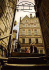 Anchor Close  -  looking up the to the south towards Cockburn Street