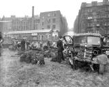 Coal Lorry accident at the foot of Arthur Street