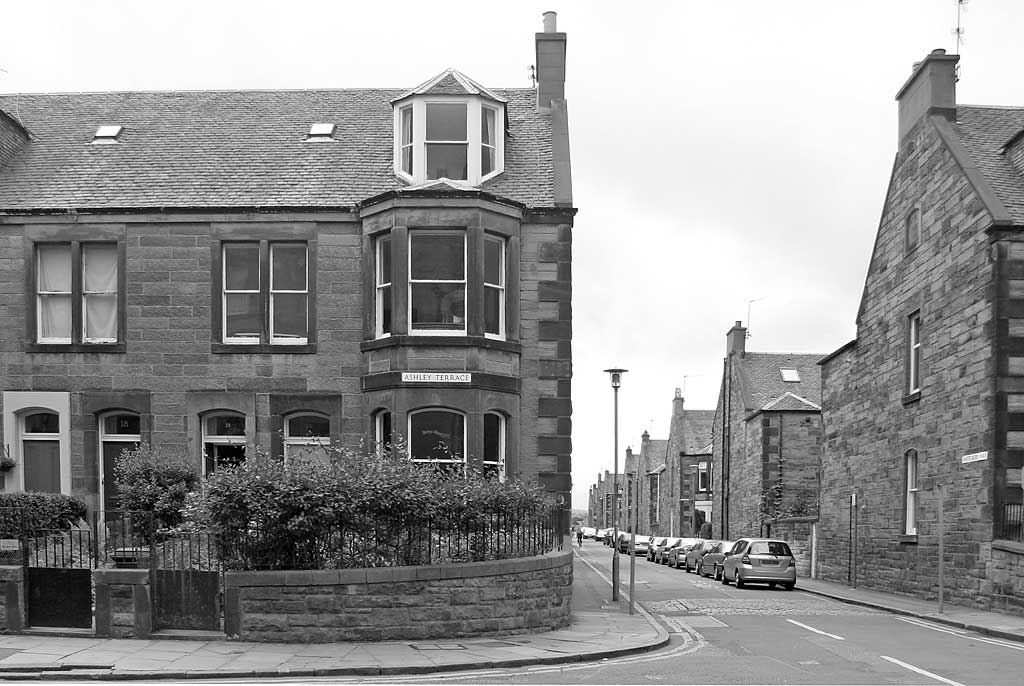 Ashley Terrace and Shaftesbury Park, North Merchiston - 2006