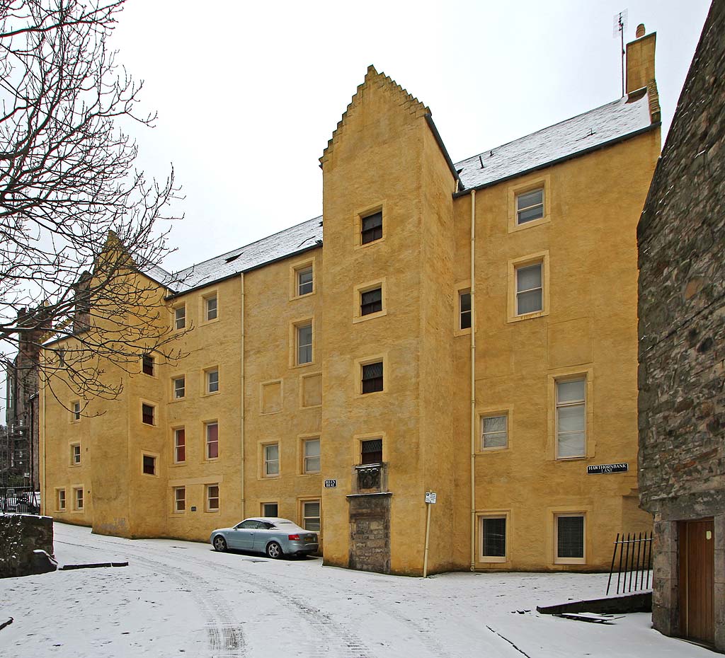 Dean School, Dean Path, Dean Village - Now converted to housing - Photographed December 2009