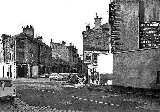 Police Box on the corner of Bonnington Road and Burlington Street, Leith