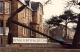 Anchor on the wall of the former Royal Forth Yacht Club (RFYC) Clubhouse at the corner of Boswall Road and Granton Road