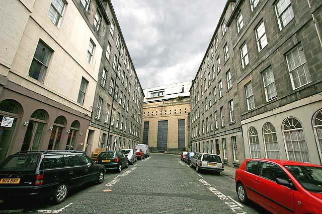 Brighton Street, off Lothian Street, Bristo, Edinburgh  -  near the Museum of Scotland