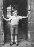Danny Callaghan, aged about 5 or 6, at 50 Broughton Road