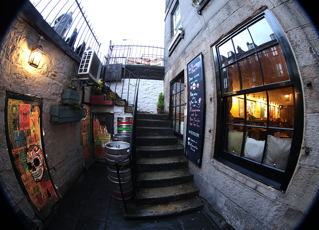 'Basement Bar', 10A + 12A Broughton Street   -  Photo taken 2015