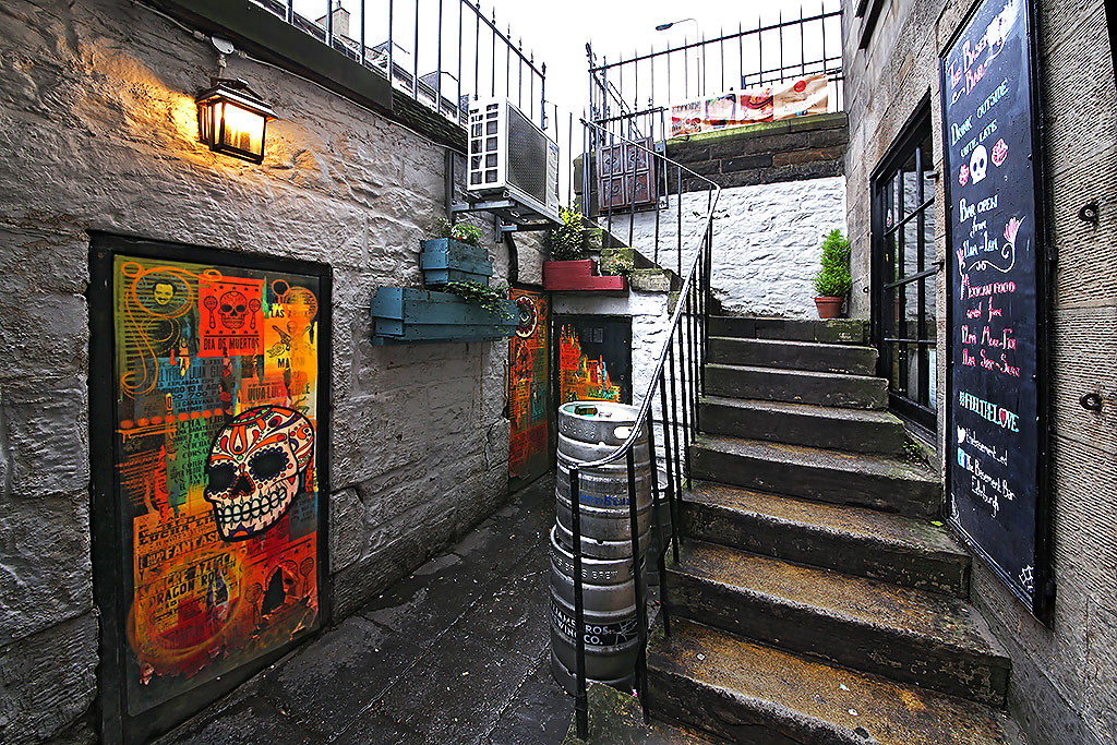 'Basement Bar', 10A + 12A Broughton Street   -  Photo taken 2015