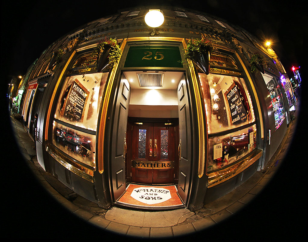 'Mather's Bar',  25 Broughton Street, Edinburgh  -  2014