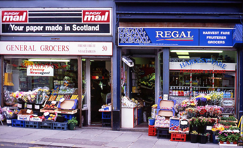 50 + 52 Broughton Street, General Grocers + Harvest Fares - 1993