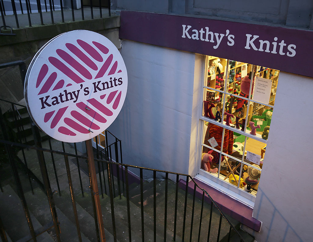 Shop at 64a Broughton Street  -  Kathy's Knits